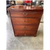 Image 1 : VINTAGE MAHOGANY HIGH BOY DRESSER