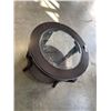 Image 2 : ROUND COFFEE TABLE W/ GLASS INSERT