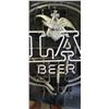 Image 2 : LA BEER NEON LIGHT, WORKING , 20 X 22 INCH