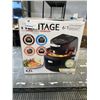 Image 2 : HERITAGE INFRARED 4.5QT STEAM AIR FRYER - TESTED WORKING, RETAIL $299