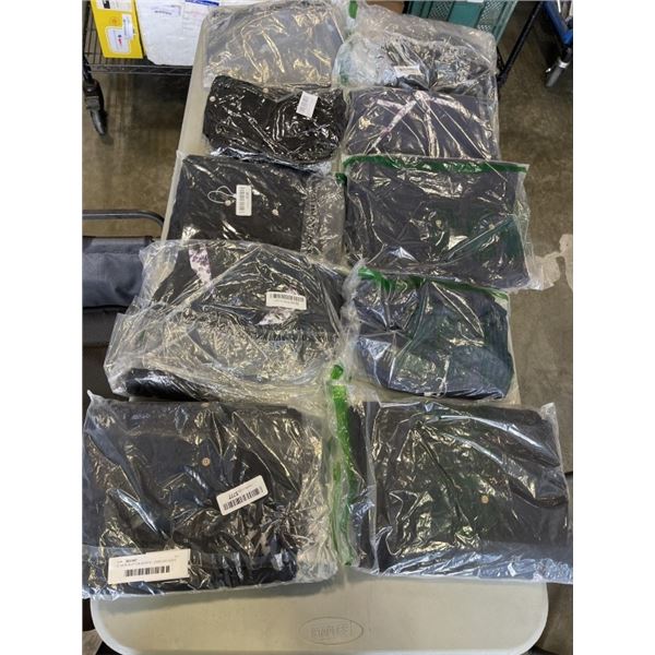 12 NEW BUTTON SHIRTS - VARIOUS SIZES