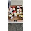 Image 1 : LOT OF CAFFE D'VITA COFFEE INCLUDING 3 INSTANT CAPPUCCINO (340G EACH), 2 CONTAINERS FRENCH VANILLA (