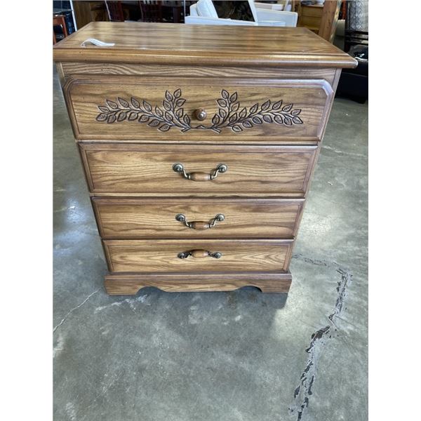 OAK HIGHBOY DRESSER