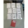 Image 2 : 12 NEW 3X AIRPORT SECURITY TRAVEL LIQUID BAGS AND 10 NEW COMPACT LEATHER WALLET