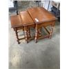 Image 3 : 3 NESTING SIDE TABLES