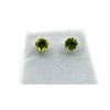 Image 1 : 10KT YELLOW GOLD NATURAL PERIDOT EARRINGS, RETAIL $450.00. PERIDOT IS THE BIRTHSTONE FOR AUGUST.