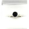 Image 4 : STERLING SILVER NATURAL SMOKEY QUARTZ RING, SIZE 5, RETAIL $400.00.