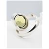 Image 4 : STERLING SILVER NATURAL GREENED AMETHYST RING, SIZE 8, RETAIL $450.00. AMETHYST IS THE BIRTHSTONE FO