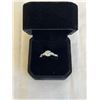 Image 2 : NEW S925 1.0CT MOISSANITE LAB DIAMOND LADIES RING, MOUNTED IN 925 STERLING SILVER W/ WHITE GOLD OVER