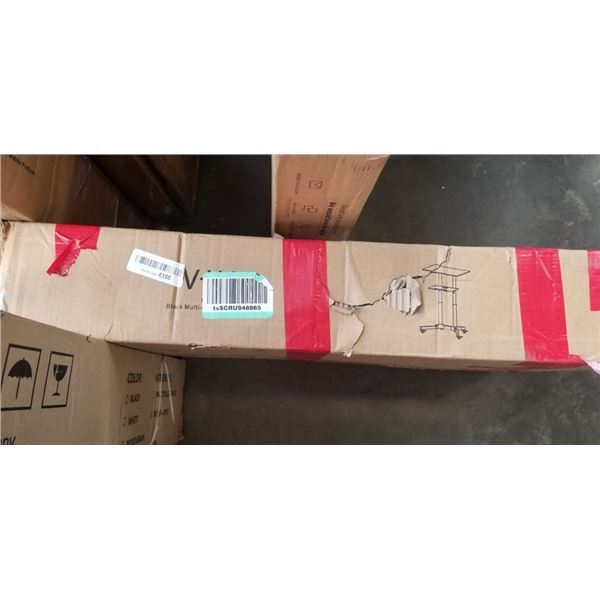 VIVO BLACK MULTI-PURPOSE MOBILE PODIUM