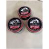 Image 1 : $210 RETAIL 3 NEW UPPERCUT DELUXE POMADESTRONG HOLD HIGH SHINE 300G / 10.5 OZ TINS RETAIL $70 EACH, 