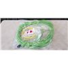 Image 1 : APPROX 100 FEET GREEN AWG 16 EXTENSION CORD AND APPROX 2 FEET YELLOW EXTENSION CORD 10 AWG