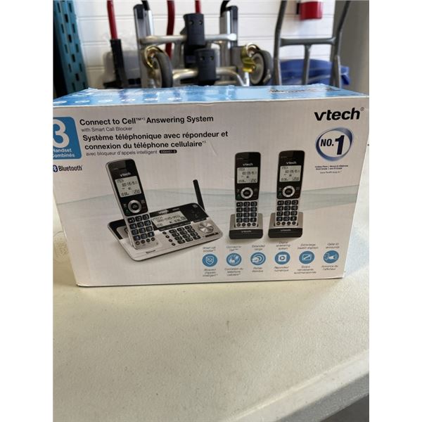 VTECH CONNECT TO CELL ANSWERING 3 PHONE SYSTEM