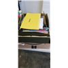 Image 3 : 2 BOXES OF FILE FOLDERS, NEW NOTEPADS, ETC