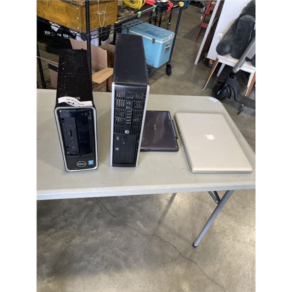 ASSORTED PARTS COMPUTERS TOWERS AND LAPTOPS