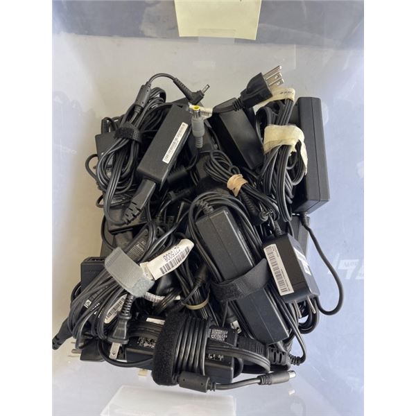 20 ASSORTED LAPTOP CHARGERS, ALL WORKING