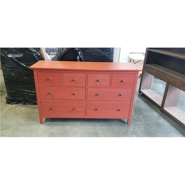 IKEA HEMNES RED DRESSER