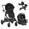 Image 1 : EVENFLO PIVOT MODUALAR TRAVEL SYSTEM W/ LITEMAX INFANT CAR SEAT, RETAIL $799