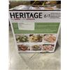 Image 3 : HERITAGE INFRARED 4.5QT STEAM AIR FRYER - TESTED WORKING, RETAIL $299