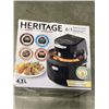 Image 4 : HERITAGE INFRARED 4.5QT STEAM AIR FRYER - TESTED WORKING, RETAIL $299