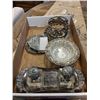 Image 1 : TRAY OF SILVER PLATED ESTATE ITEMS