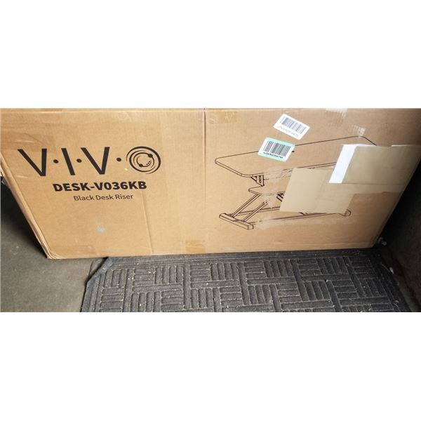 VIVO BLACK DESK RISER