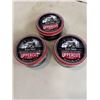 Image 1 : $210 RETAIL 3 NEW UPPERCUT DELUXE POMADESTRONG HOLD HIGH SHINE 300G / 10.5 OZ TINS RETAIL $70 EACH, 