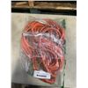 Image 1 : AS NEW 75FT ORANGE  INDOOR OUTDOOR HEAVY DUTY LIGHTED 3 WIRE GROUNDED EXTENSION CORD 12AWG