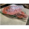 Image 2 : AS NEW 75FT ORANGE  INDOOR OUTDOOR HEAVY DUTY LIGHTED 3 WIRE GROUNDED EXTENSION CORD 12AWG