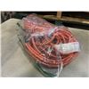 Image 3 : AS NEW 75FT ORANGE  INDOOR OUTDOOR HEAVY DUTY LIGHTED 3 WIRE GROUNDED EXTENSION CORD 12AWG