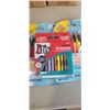 Image 3 : 2 DIY CRAYONS WRAPPED INDV. BOXES (12 COLORS- 24 KITS) AND 4 PACKS BATHTUB CRAYONS