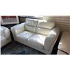 Image 2 : 3-PC LEATHER SOFA SET INCLUDING; SOFA, LOVESEAT & LOUNGE CHAIR
