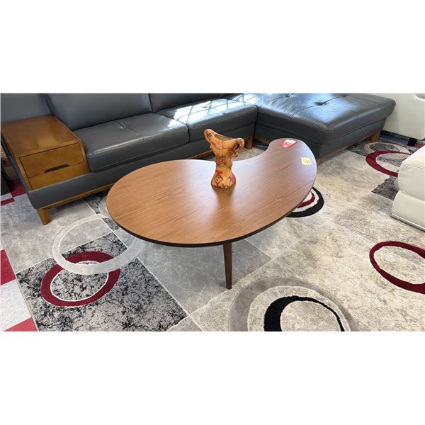 MODERN WOOD COFFEE TABLE