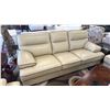 Image 4 : 3-PC LEATHER SOFA SET INCLUDING; SOFA, LOVESEAT & LOUNGE CHAIR