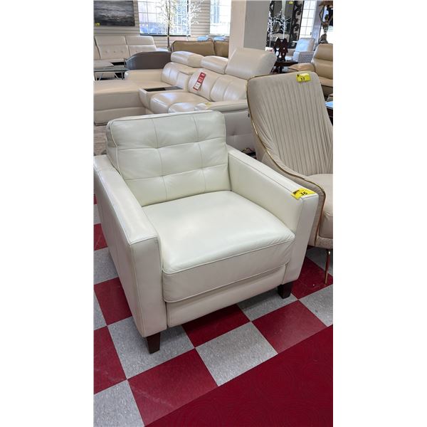 LEATHER ELECTRIC RECLINER WITH USB PORT