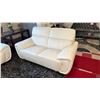 Image 3 : 4-PC LEATHER SOFA SET INCLUDING; SOFA, LOVESEAT, LOUNGE CHAIR & OTTOMAN