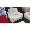 Image 4 : 4-PC LEATHER SOFA SET INCLUDING; SOFA, LOVESEAT, LOUNGE CHAIR & OTTOMAN