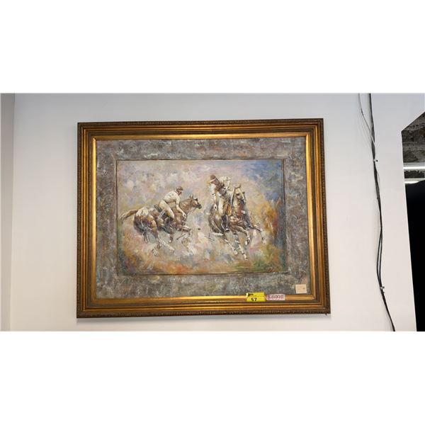 LARGE FRAMED WALL ART