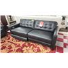 Image 3 : 2-PC TUFTED LEATHER SOFA SET INCLUDING; ELECTRIC RECLINING SOFA & LOVESEAT