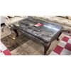 Image 2 : MODERN GRANITE TOP COFFEE TABLE