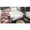 Image 4 : 3-PC MODERN LEATHER SOFA SET INCLUDING; SOFA, LOVESEAT & LOUNGE CHAIR