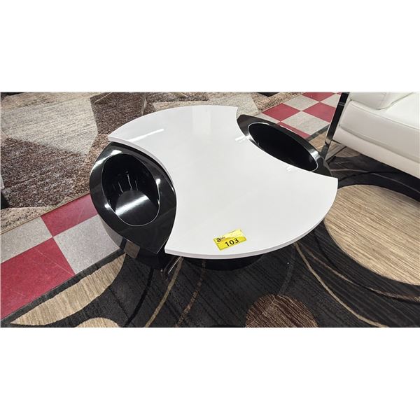 MODERN ROUND COFFEE TABLE