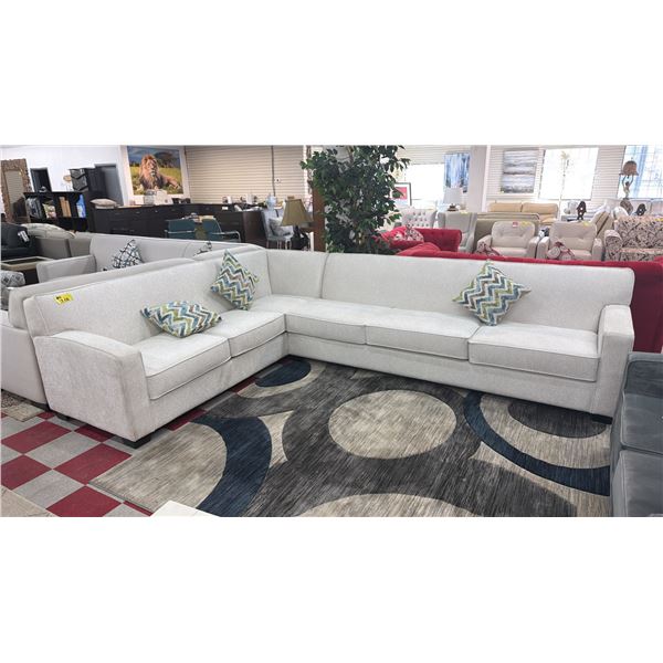 2-PC FABRIC SECTIONAL SOFA