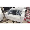 Image 3 : 2-PC FABRIC SOFA SET INCLUDING; SOFA & LOVESEAT