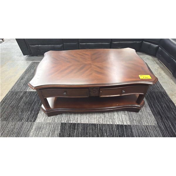 MODERN WOOD COFFEE TABLE