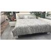 Image 1 : 2-PC BEDROOM SUITE INCLUDING; QUEEN SIZE BED WITH SLEEPERA MATTRESS & SIDE TABLE
