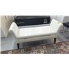 Image 1 : MODERN LEATHER BENCH WITH STORAGE