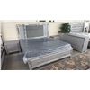 Image 1 : 4-PC BEDROOM SUITE INCLUDING; KING SIZE BED WITH SLEEPERA MATTRESS, DRESSER & (2) NIGHT STANDS