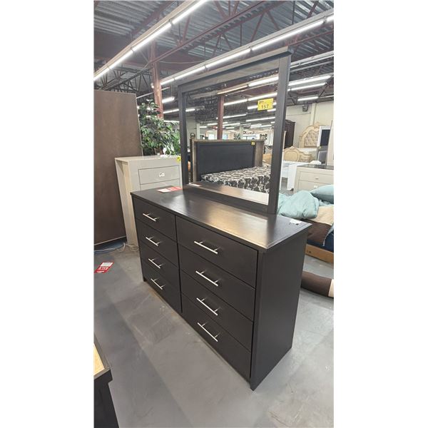 MODERN DRESSER WITH MIRROR