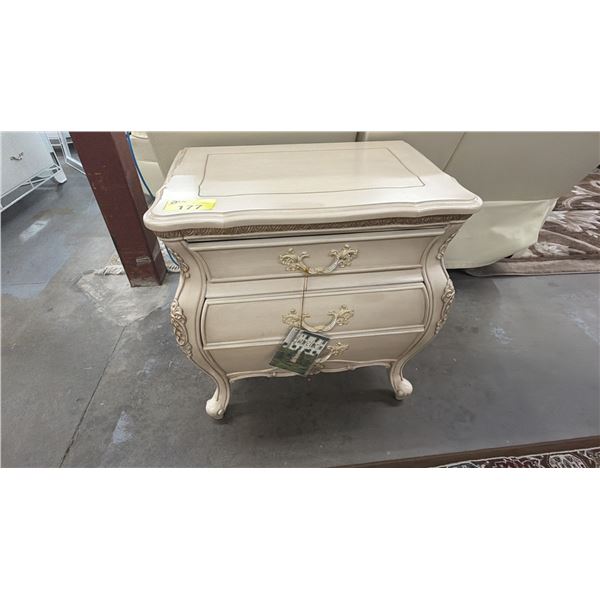 3-DRAWER SIDE TABLE